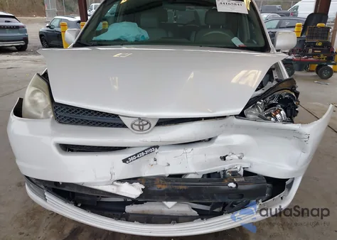 2004 Toyota Sienna Xle из США, поврежденный, VIN 5TDZA22C14S211105